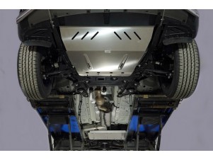 Защиты комплект (алюминий) 4мм (картер, кпп, бак) для Chery Tiggo 8 Pro 2021 – н.в. ZKTCC00479K